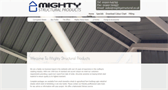 Desktop Screenshot of mightystructural.co.uk